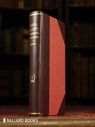 Memoirs of the Royal Society; Being a New Abridgement of the Philosophical Transactions: (Volume 6)
