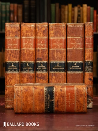 A General System of Nature, through the three grand kingdoms of animals, vegetables and minerals (Complete in 7 volumes)