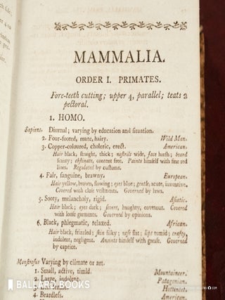 A General System of Nature, through the three grand kingdoms of animals, vegetables and minerals (Complete in 7 volumes)