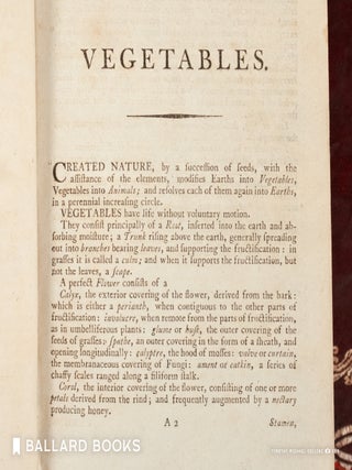 A General System of Nature, through the three grand kingdoms of animals, vegetables and minerals (Complete in 7 volumes)
