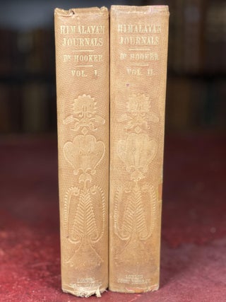 Item #11241 Himalayan Journals; or notes of a naturalist (2 volumes). Joseph Dalton Hooker