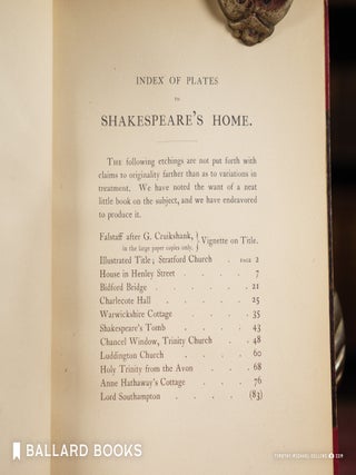Shakespeare's Home; visited and described by Washington Irving and F.W. Fairholt