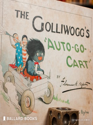 Item #12556 The Golliwogg's 'AUTO-GO-CART'. Florence K. Upton