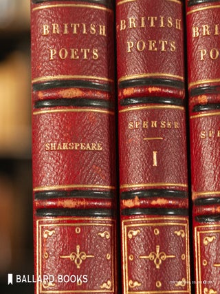 The Aldine Edition of the British Poets (51 volumes)