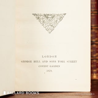 The Aldine Edition of the British Poets (51 volumes)