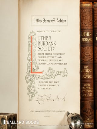 Luther Burbank: His Methods and Discoveries and Their Practical Applications