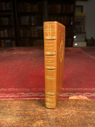 Die Kunst des Denkens. Ein Buch fuer Jedermann