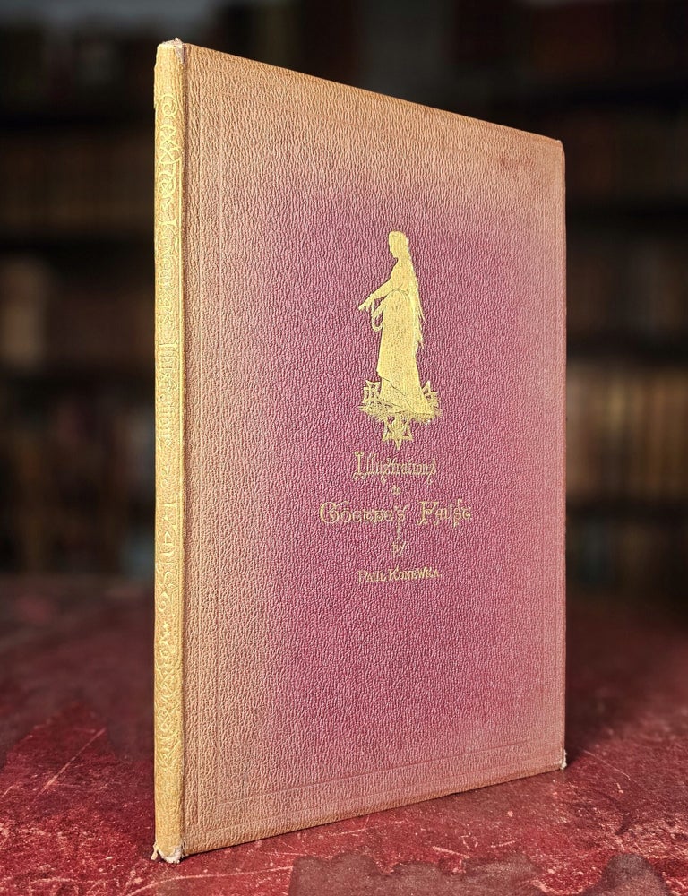 Item #14257 Illustrations to Goethe's Faust. Paul Konewka.