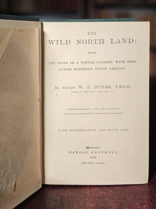 The Wild North Land: Being the Story of a Winter Journey, with Dogs, Across Northern North America