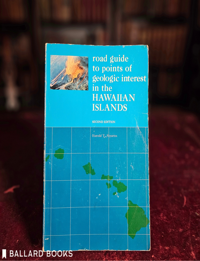 Item #14958 Road guide to points of geologic interest in the Hawaiian Islands. Harold T. Stearns.