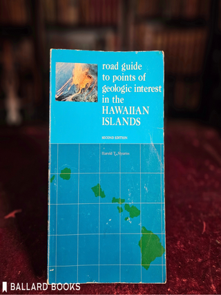 Item #14958 Road guide to points of geologic interest in the Hawaiian Islands. Harold T. Stearns