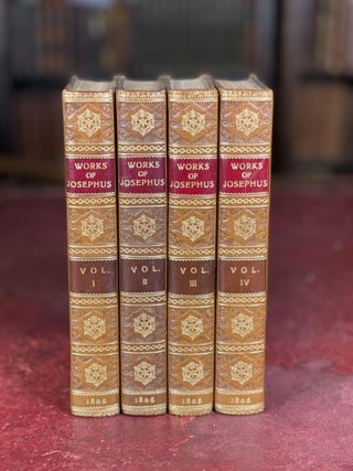 Item #3585 The Works of Flavius Josephus, The Learned and Authentic Jewish Historian And...