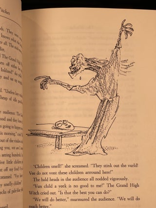 The Witches. Limited Edition of 300 Copies, this being #31 of 300. Signed by Roald Dahl and Quentin Blake.