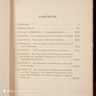 Acquisition Of Oregon And THe Long Suppressed Evidence About Marcus Whitman. (2 Volumes)