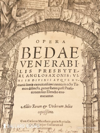 Opera Bedae Venerabilis Presbyteri Anglosaxonis (4 volumes)