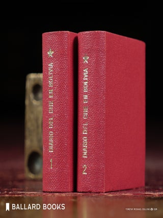 Diario Del Che En Bolivia (2 volume set)(miniature)(Spanish language)